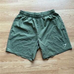 Gymshark Green Workout Shorts